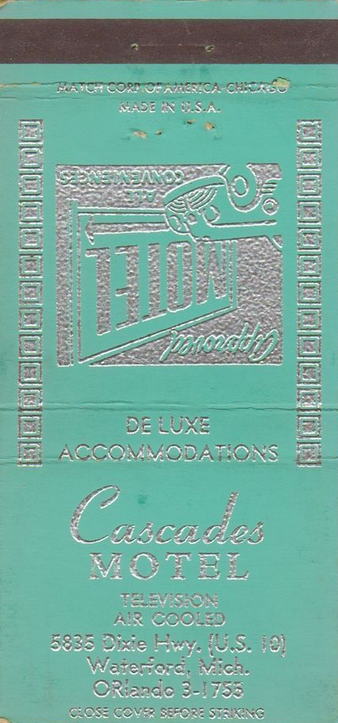 Cascade Motel (Olde Mill Inn on the Lake) - Postcard And Promos (newer photo)